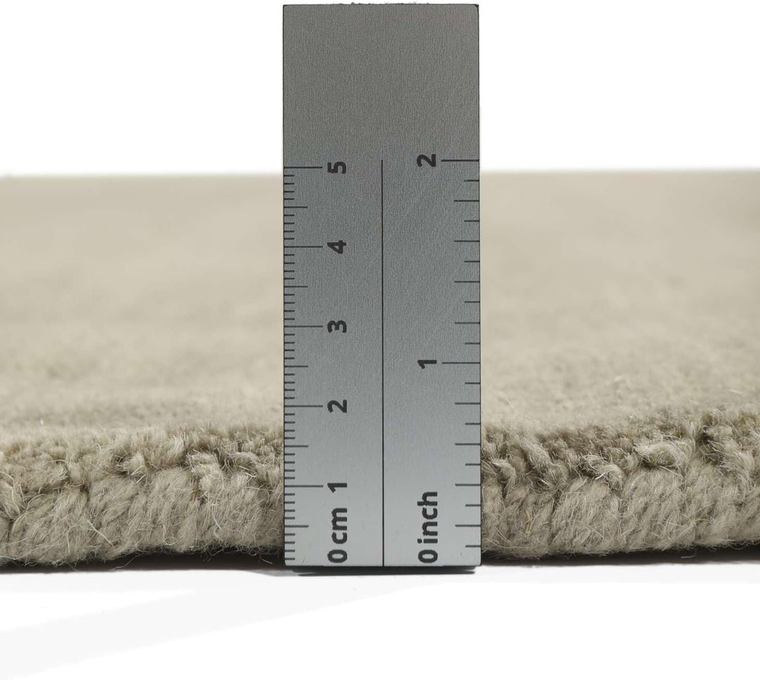 RugVista, Handloom, Teppich, Mittelflor, ∅ 300 cm, Rund, Wolle, Flur, Schlafzimmer, Küche, Wohnzimme