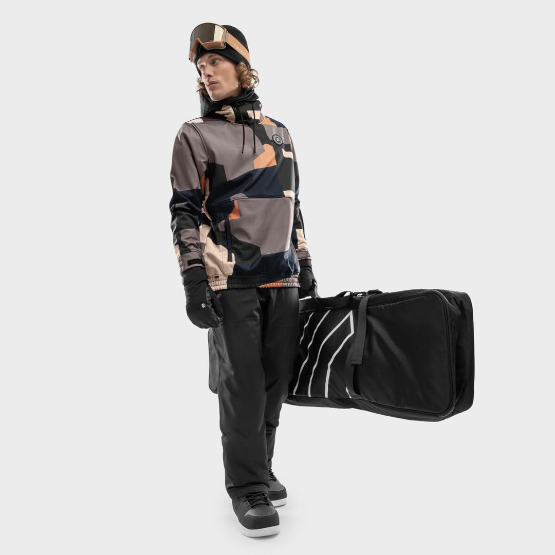 SIROKO - Skijacke W1 Sandboard L Schwarz/Braun, L Schwarz/Braun