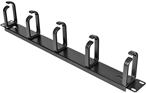 StarTech.com 1HE 19" Metall Kabelführung zur Rack-Montage 1U D-Ringhaken, 1U D-Ringhaken