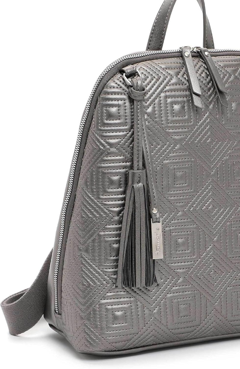 Tamaris Rucksack Merle 32725 Damen Rucksäcke Ornament Darksilver 833 Einheitsgrösse, Darksilver 833