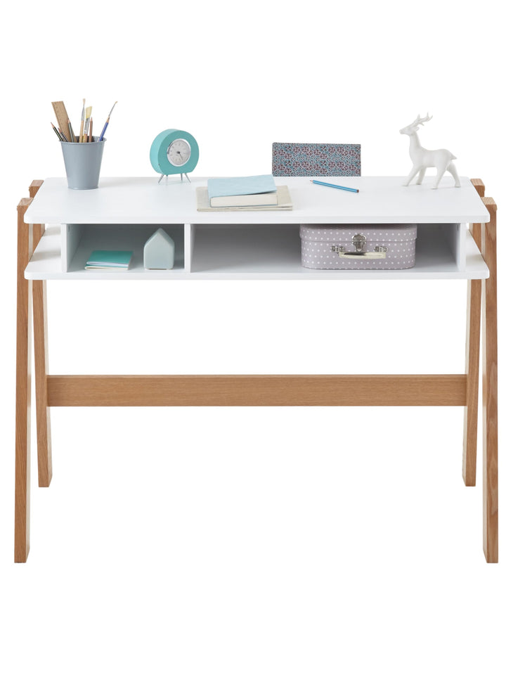 VERTBAUDETKinder Schreibtisch,Architekt Junior"weiss/naturONE SIZE