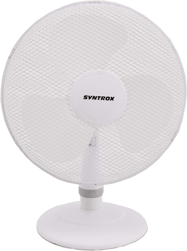 Syntrox Germany VT-44W-W 3 in 1 Ventilator Standventilator + Wandventilator + Tischventilator mit Os