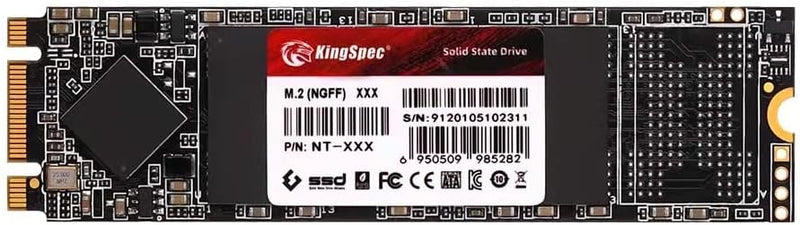 KingSpec 2TB M.2 SSD 2280, Interne Solid State Hard Drive-SATA iii 6Gb/s, M2 NGFF Disco Duro für Des