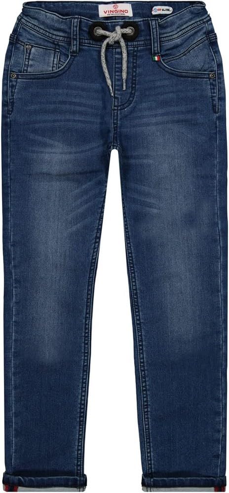 Vingino Jungen Davino Jeans 152 Slim Dark Used, 152 Slim Dark Used