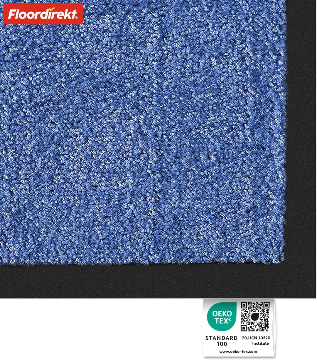 Floordirekt Schmutzfangmatte Rhine - waschbare & leistungsstarke Fussmatte - Sauberlaufmatte mit Rut