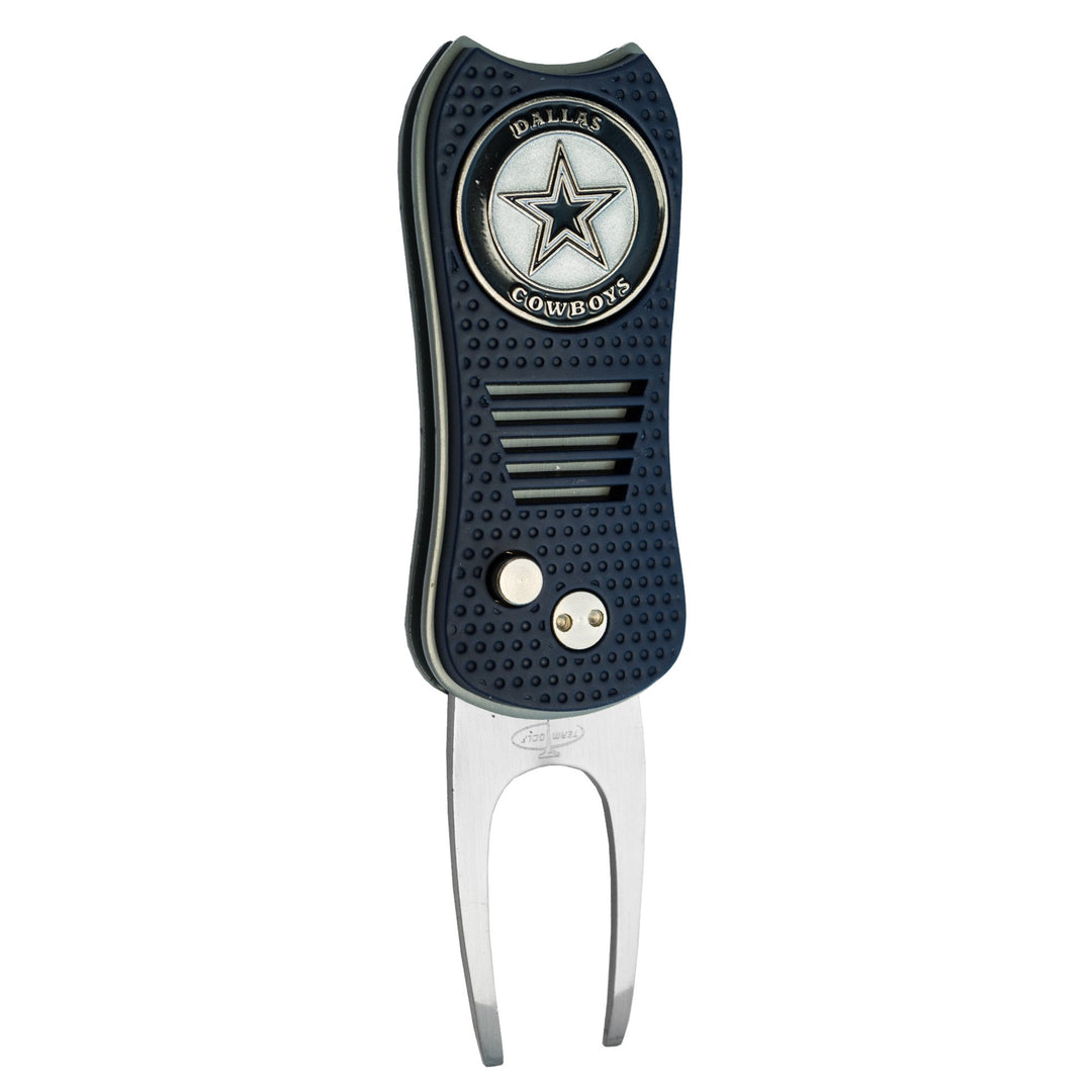 Team Golf NFL Adult-Unisex Switchfix Divot Tool Dallas Cowboys Einheitsgrösse Verschiedene Teamfarbe