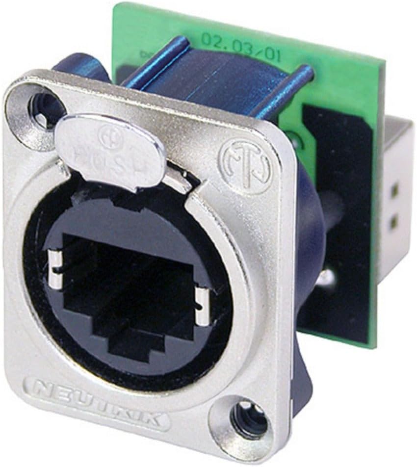 NEUTRIK Ethercon Durchgangs-Einbaubuchse NE 8 FDP