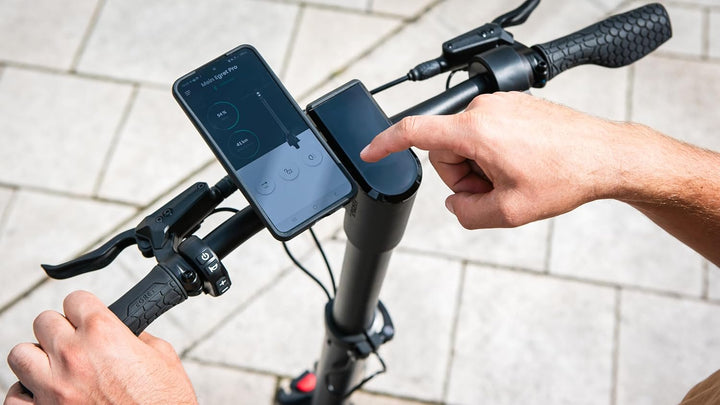 EGRET Phone Mount, Lenkerklemme E-Scooter (Pro, X, X+, Core, Ultra, Prime), Pro, X, X+, Core, Ultra,