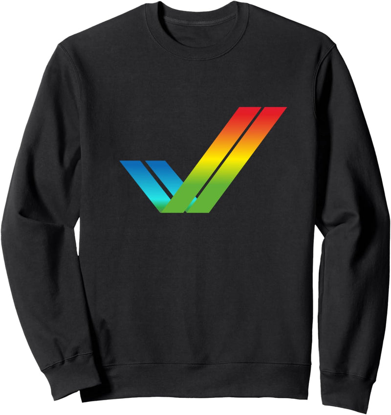 Amiga Tick Logo Retro Computer Sweatshirt