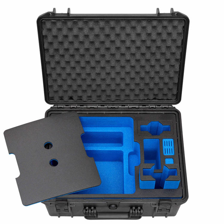 TOMcase wasserdichter Outdoor Koffer für RODEcaster Pro II, weiteres Podcast Equipment und viel Zube