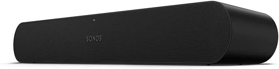 Sonos Ray, Soundbar, 4 digitale Class-D-Verstärker, Trueplay, Night Sound, Dolby Digital, Touch-Steu