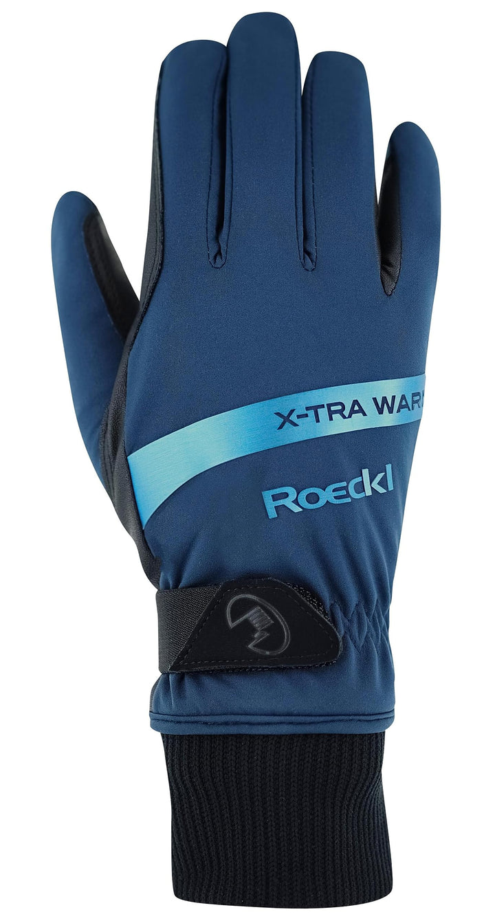 Roeckl Sports Reithandschuh Wynne, Turnier Winter Handschuh, 3 Farben, Grösse 6-11 8 Blau, 8 Blau