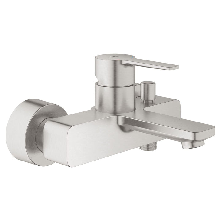 GROHE Lineare | Wanne - Wannenarmatur | supersteel | 33849DC1 Wannenbatterie (supersteel), Wannenbat