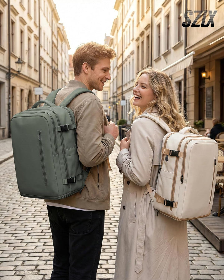 SZLX Rucksack 40x30x20 Wizz air Handgepäck Rucksack für Ryanair Vakuum Reiserucksack Flugzeug Easyje