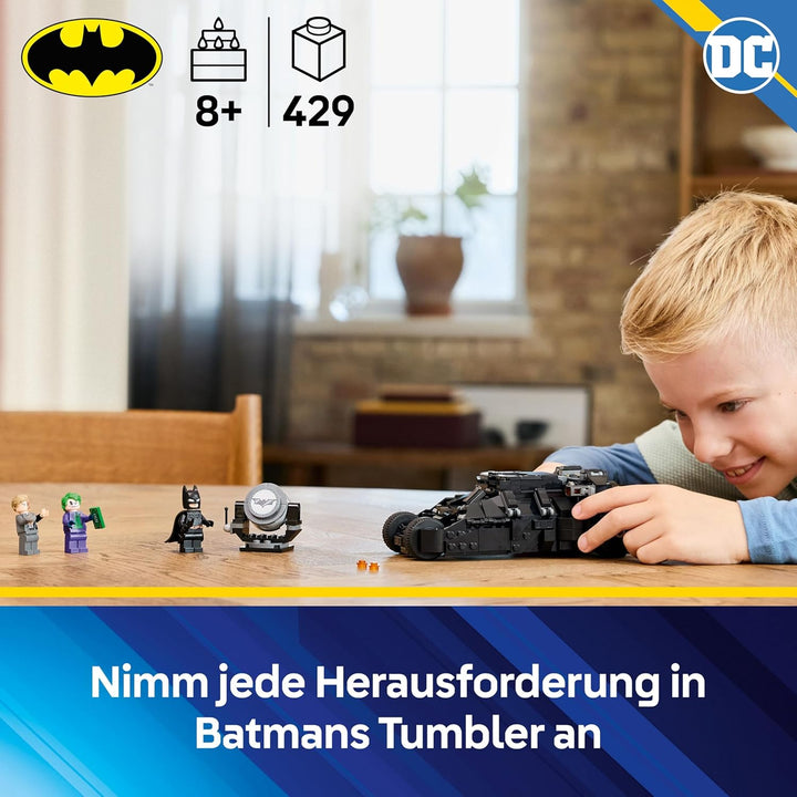 LEGO DC Batman: Batman Tumbler vs. Two-Face & The Joker - Superhelden Spielzeug mit Batmobil Auto -