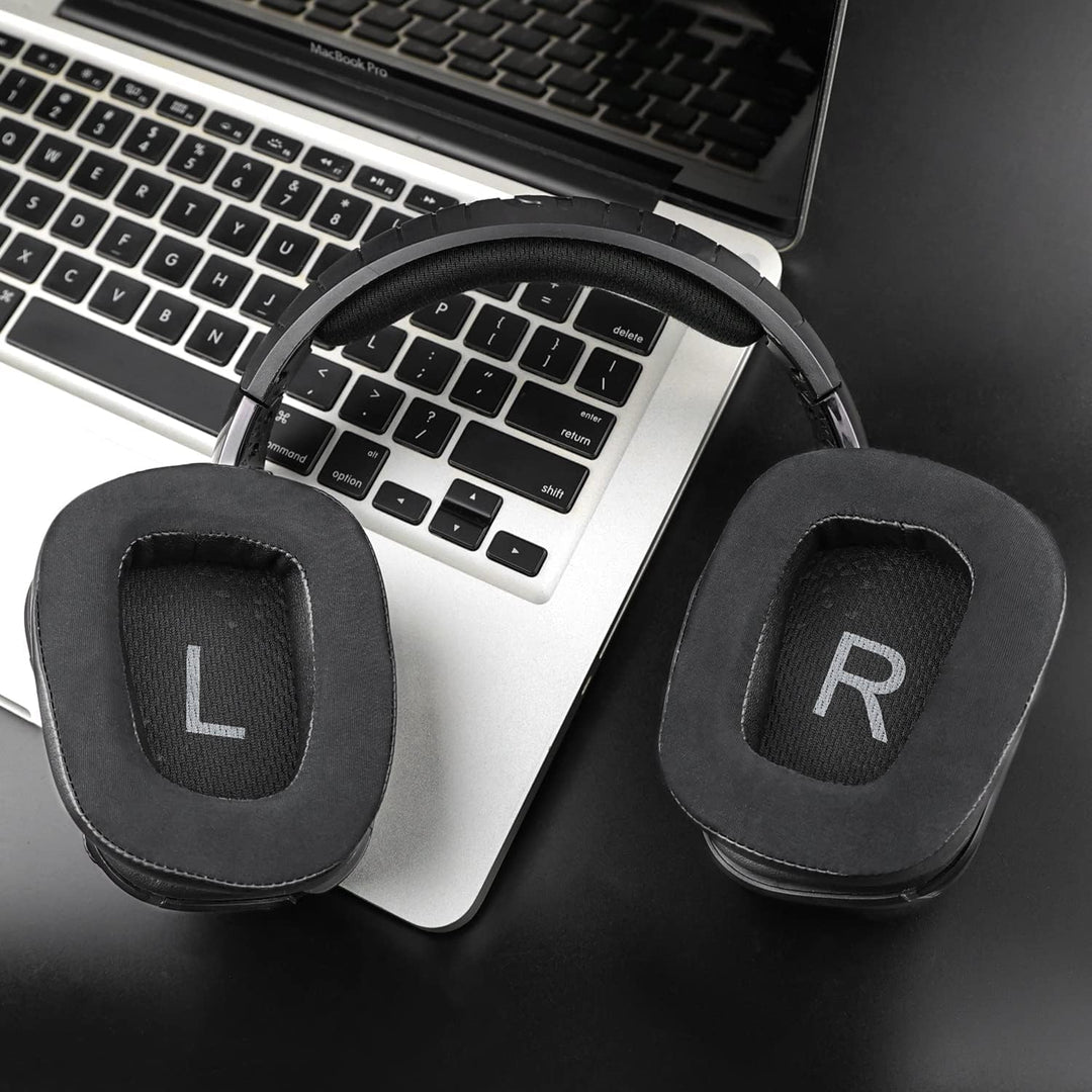 SOULWIT Kühlgel Ersatzpolster Ersatz Ohrpolster für Logitech G35 G930 G933 G933S G935 G633 G633S G63