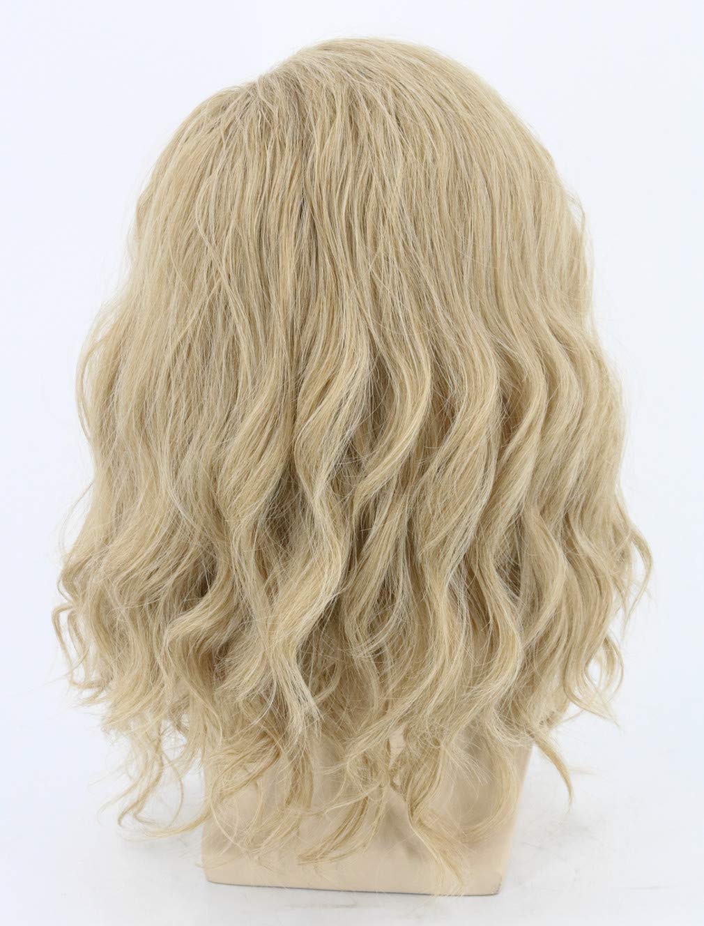 Topcosplay Cosplay Perücke für Herren Lang Gelockt Aschblond Perücke für Cosplay Halloween Kostüm Th