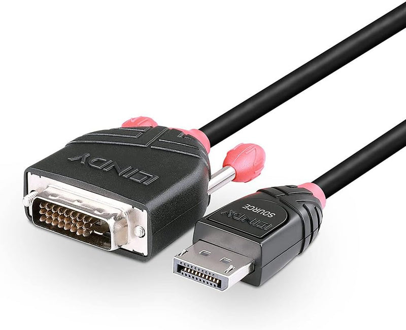 LINDY 41491 2m DisplayPort an DVI Kabel