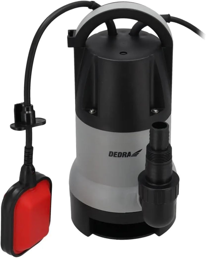 DEDRA Tauchpumpe für sauberes und verschmutztes Wasser Garden stark 900W, Turbine für 14500/min Volu