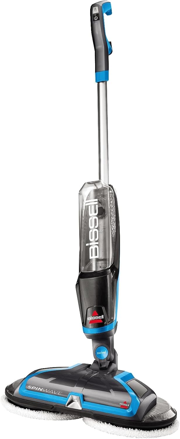 Bissell 20522 Spinwave Elektrischer Mop für Hartböden, 105 W, Spinwave