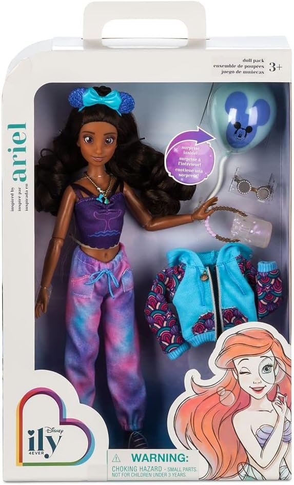 Disney Store ILY 4EVER Puppe inspiriert von Ariel - Die kleine Meerjungfrau - Modepuppen mit Röcken