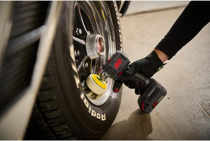 Ingersoll Rand G4621 IQV20 Cordless Polisher/Sander Kit 3" Brushless Motor Schwarz für längeren Lauf