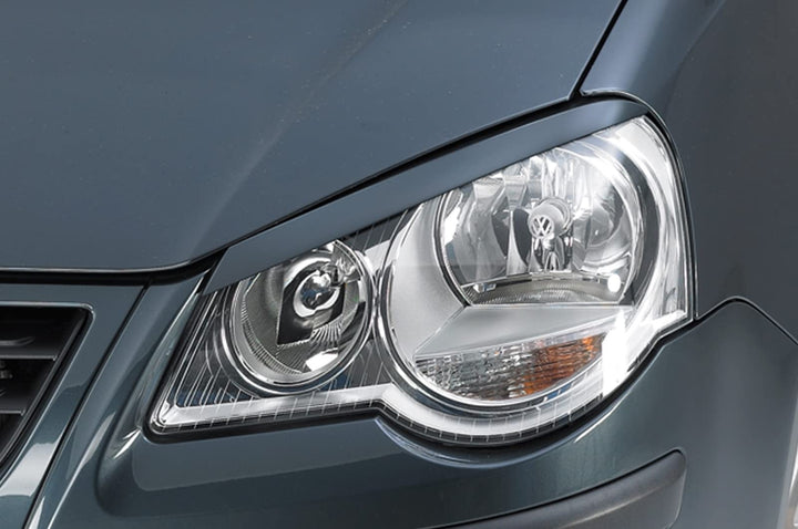 CSR-Automotive Scheinwerferblenden Kompatibel mit/Ersatz für VW Polo 4 Typ 9N3 SB059