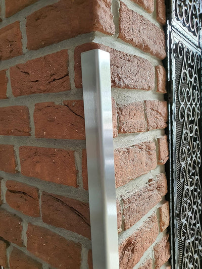 Edelstahl Winkelprofil V4A Länge 1000 mm Schenkel 100 x 100 mm Edelstahl Kantenschutz Wst.14571 Edel