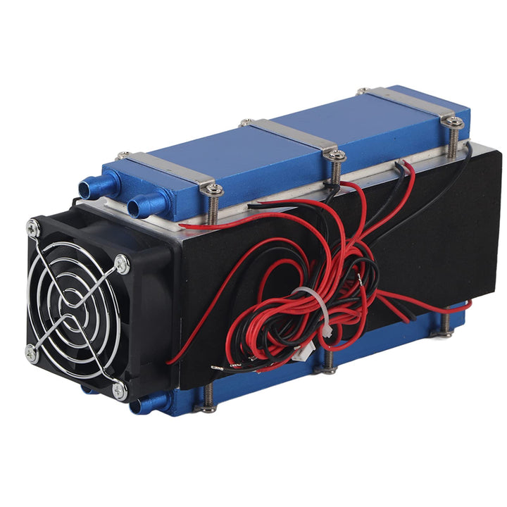 Peltier-Kühlung Thermoelektrischer Kühler, Mini Luftkühlgerät DC 12V 576W 8-Chip Computer-Kühlkörper
