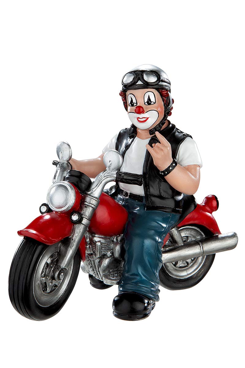 Gildeclown Biker - Geschenke für Männer - Motorradfahrer Glücksbringer 11 cm 03 Gildeclown - Heavy B