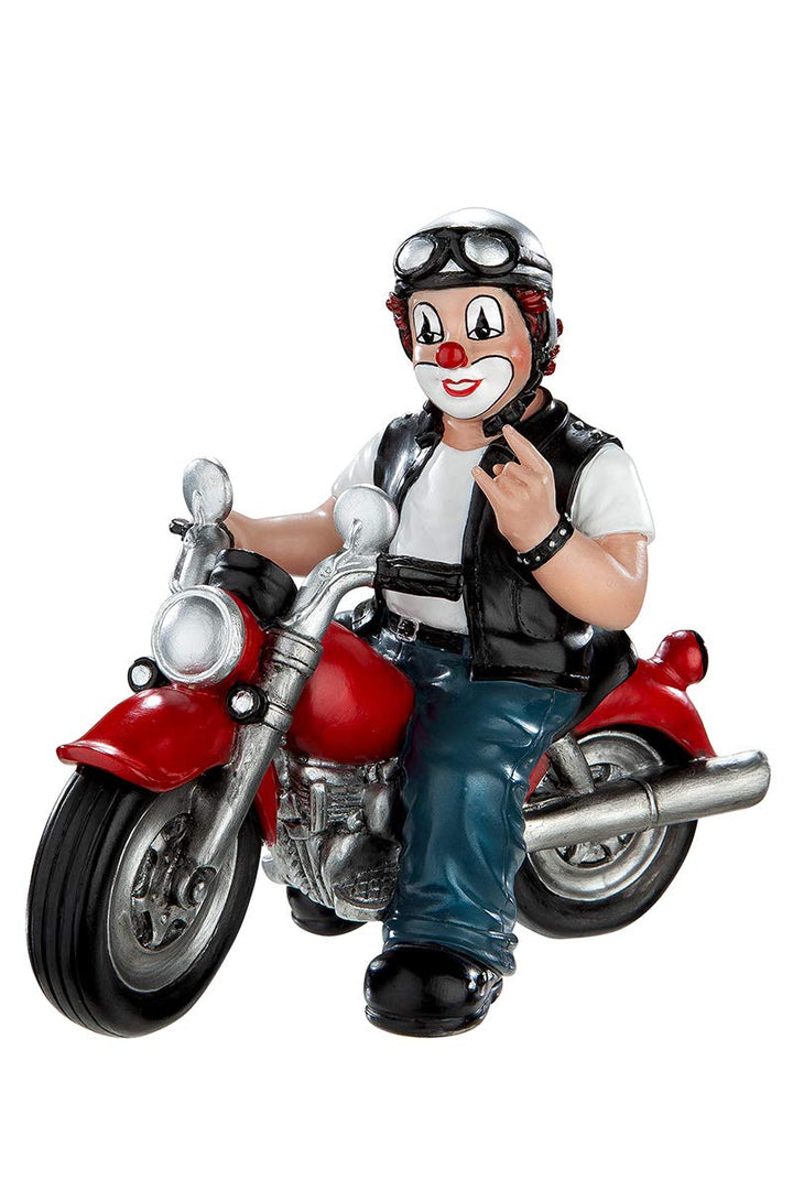 Gildeclown Biker - Geschenke für Männer - Motorradfahrer Glücksbringer 11 cm 03 Gildeclown - Heavy B