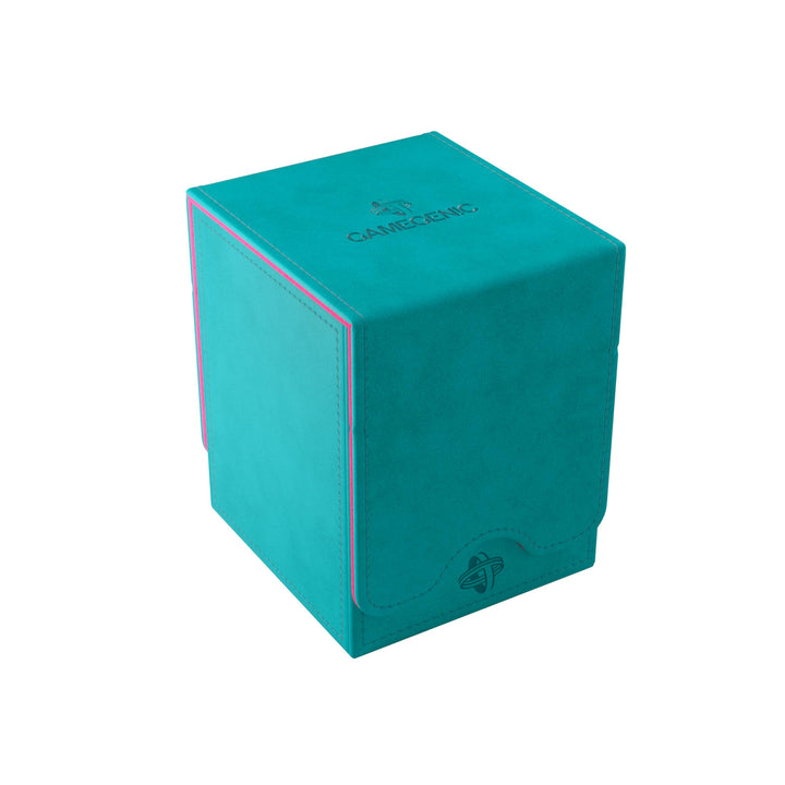 Gamegenic, Squire PLUS 100+ XL - EXCLUSIVE LINE Teal/Pink, bis zu 100 doppelt gesleevte Karten, Farb