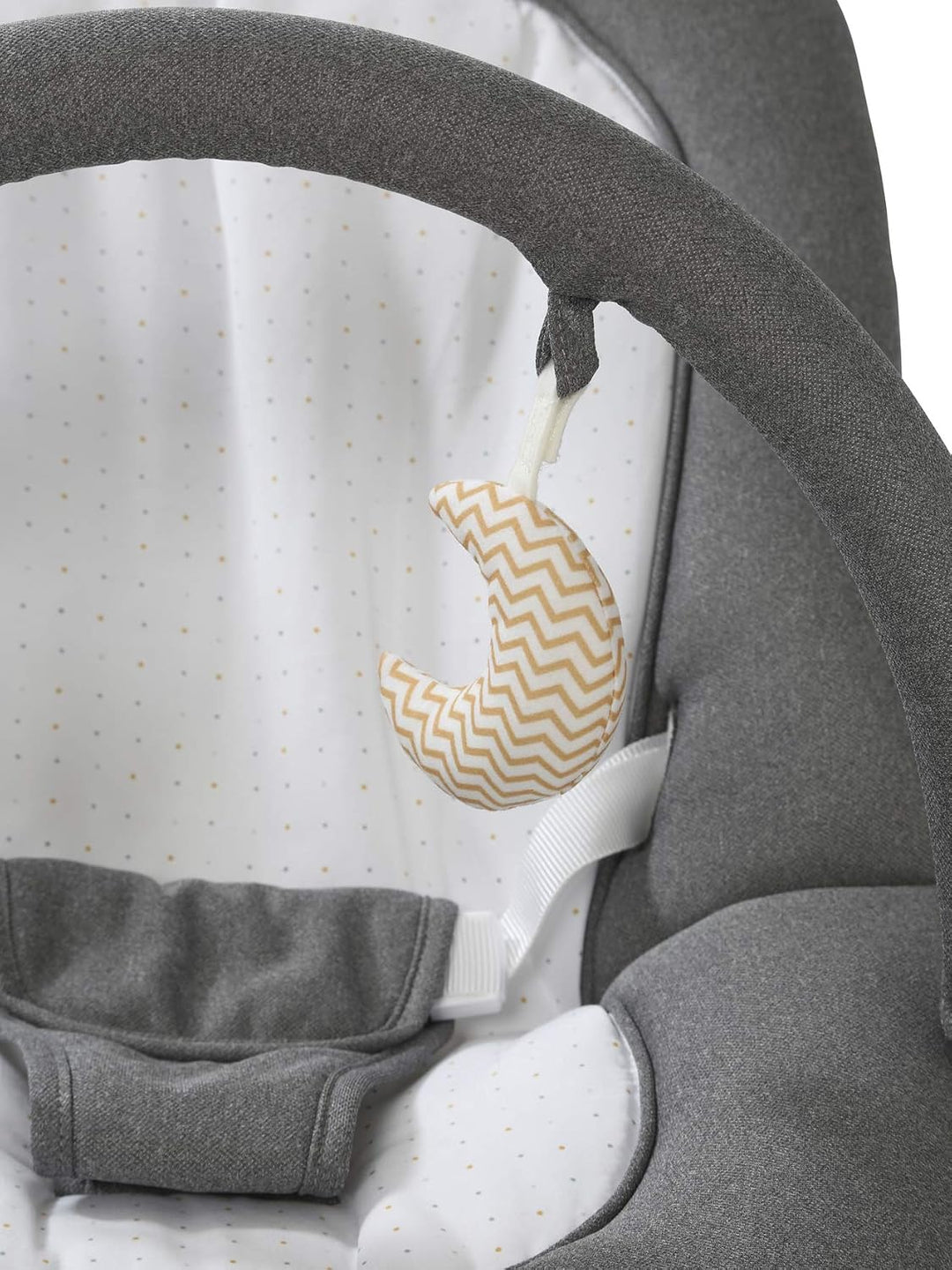 VERTBAUDET Babywippe mit Spielbogen BABYDREAM grau/weiss ONE SIZE