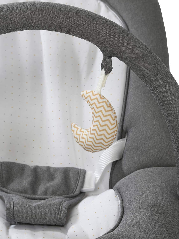 VERTBAUDET Babywippe mit Spielbogen BABYDREAM grau/weiss ONE SIZE