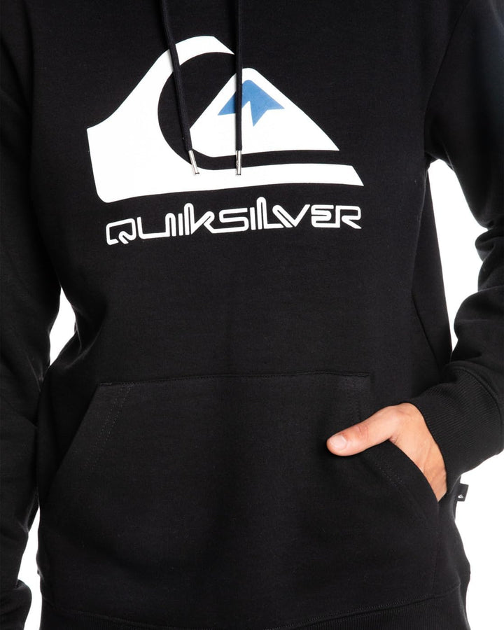 Quiksilver Big Logo - Kapuzenpulli für Männer Blau Anthracite XS, Anthracite XS