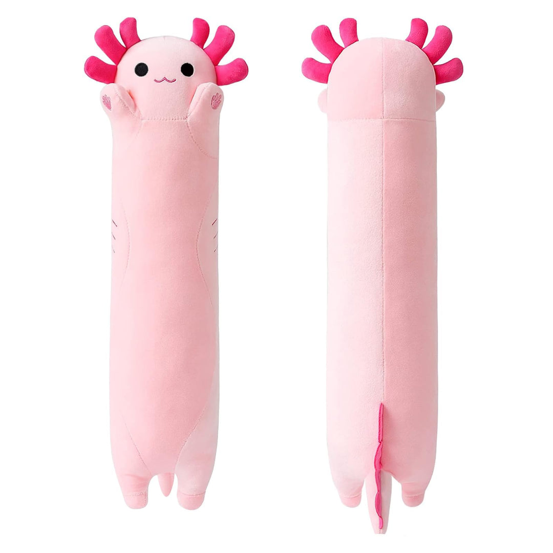 shownicer Plüschtier Axolotl Kuscheltier Stofftier Kawaii Axolotl Plüsch Kissen Spielzeug Axolotl Wu