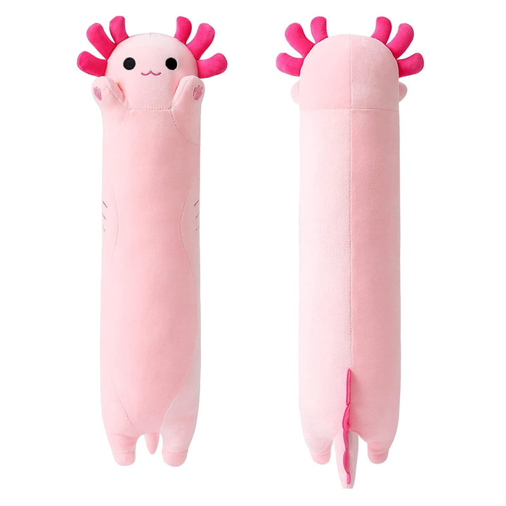 shownicer Plüschtier Axolotl Kuscheltier Stofftier Kawaii Axolotl Plüsch Kissen Spielzeug Axolotl Wu