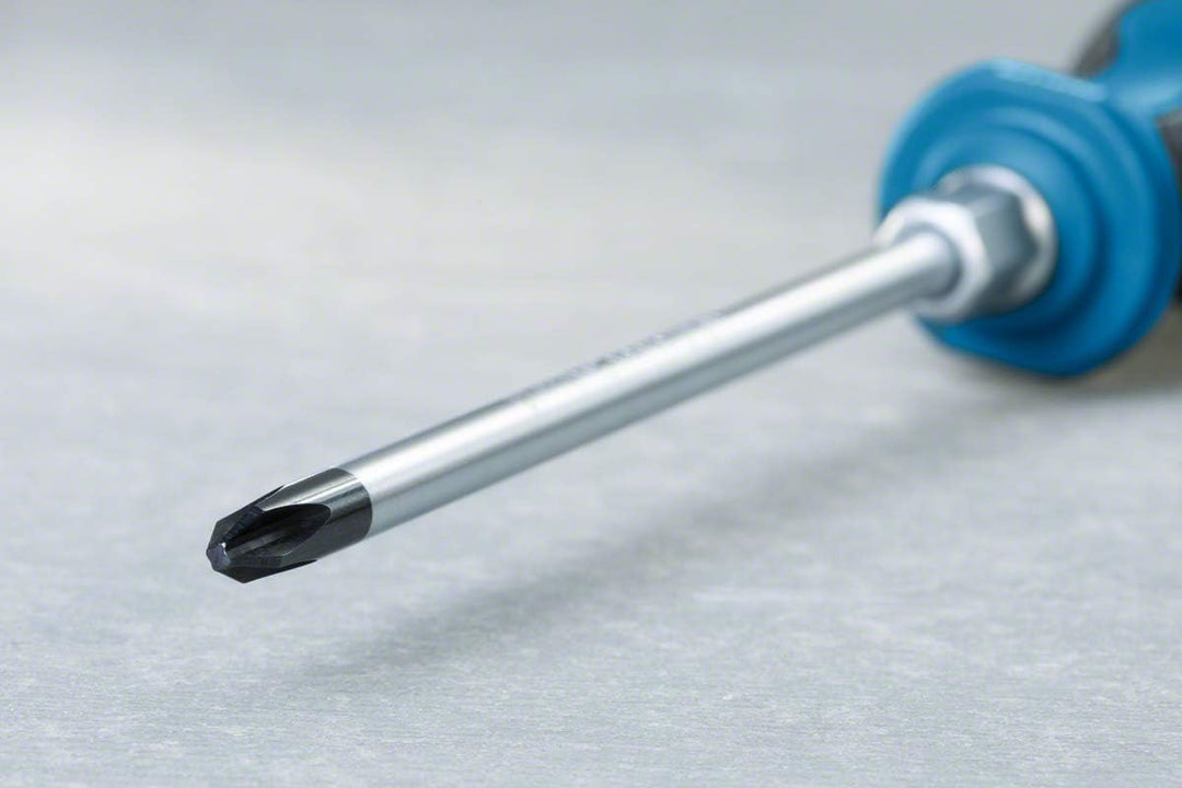 Bosch Professional Schraubendreher-Set, 6-teilig (inkl. Phillips, Schlitz, Torx und Pozidriv, in Kar