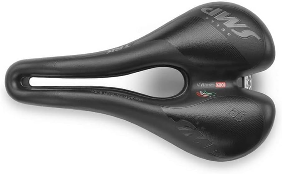 Sattel Selle SMP TRK Medium/Man Gel schwarz Herren 280x160mm 485g Schwarz M, Schwarz M