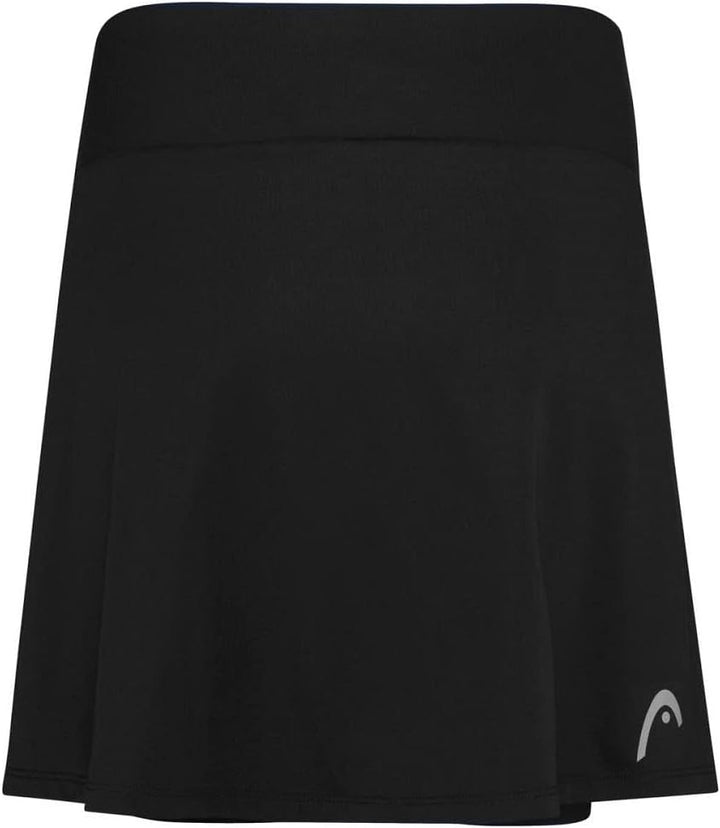HEAD Damen Club Basic Skirt Long W Skirts (1er Pack) XS Schwarz, XS Schwarz