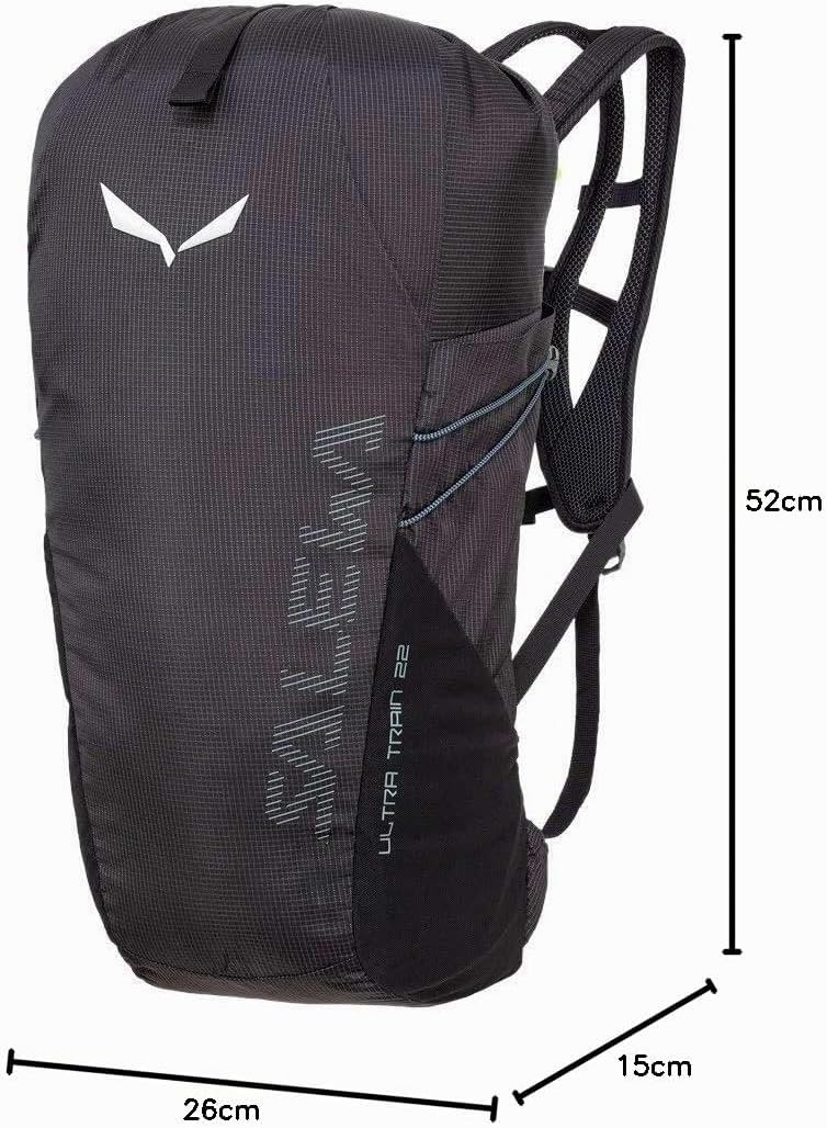 Salewa Ultra Train 22L-Rucksack Einheitsgrösse Schwarz, Einheitsgröße Schwarz