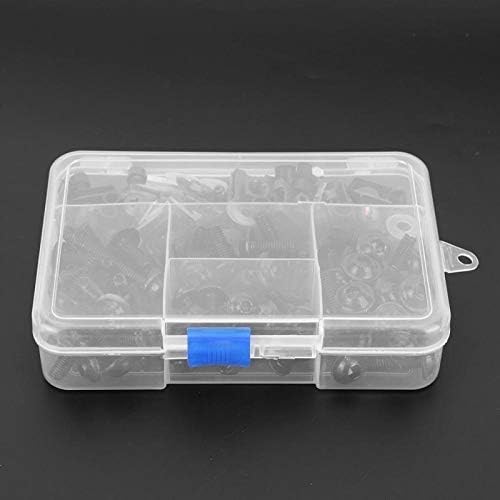 Motorradschraube,Duokon Motorrad Body Faring Work Bolt Kit Kotflügelschrauben Clips, 177pcs Motorrad