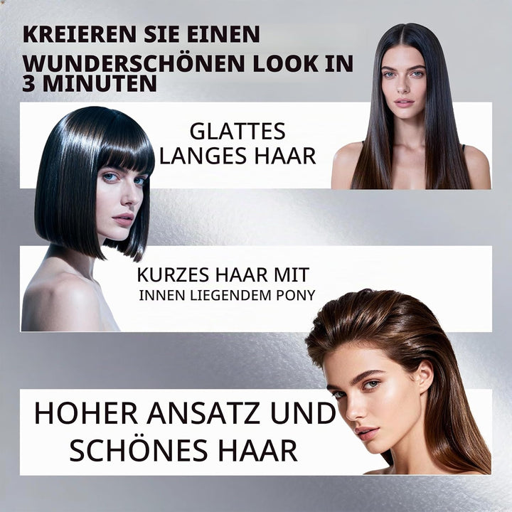 Mini Glätteisen Kabellos 2026 Neu, 2-in-1 Mini Haarglätter, USB-Wiederaufladbare Tragbare Hair Strai