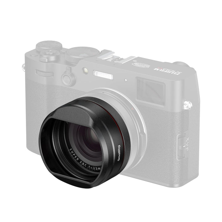 SMALLRIG UV-Filter mit Gegenlichtblende für FUJIFILM X100VI / X100V, UV-Filter mit 99% Lichtdurchläs