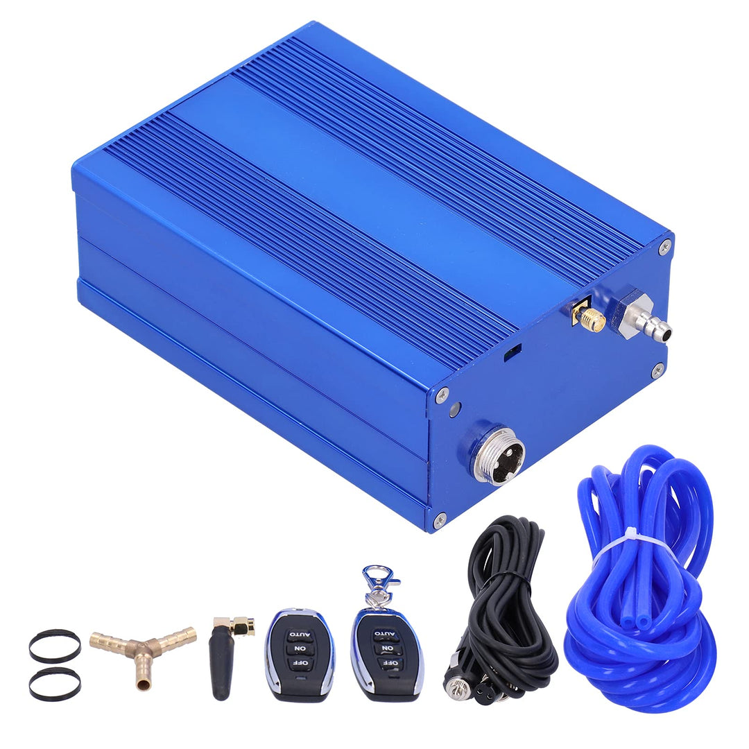 Auto-Auspuffventil-Kit Elektrisches Fernbedienungs-Vakuum-Controller-Gerät Blaue Automobilkomponente