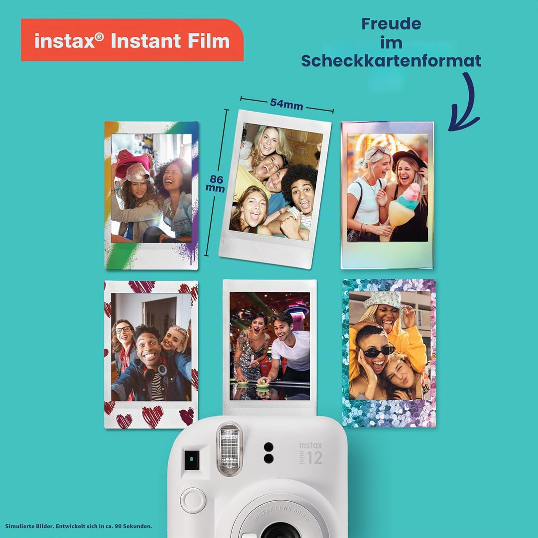 Fujifilm Instax Mini 12 Sofortbildkamera, Blossom Pink