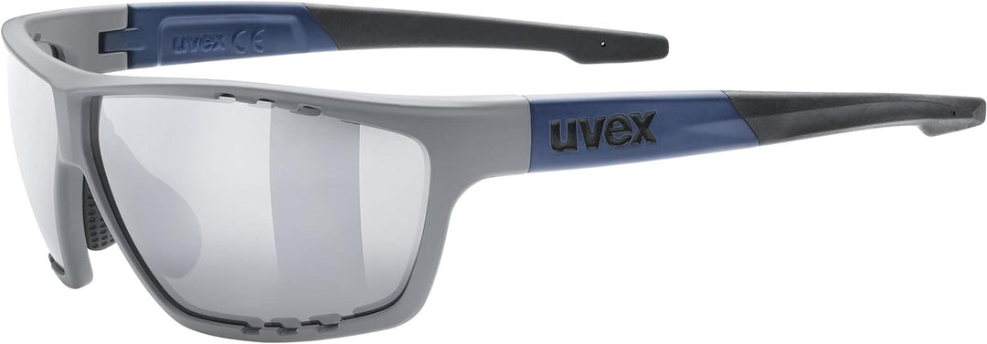 Uvex Unisex Sportstyle 706 Sportbrille (1er Pack) Einheitsgrösse rhino deep space matt/silver, Einhe