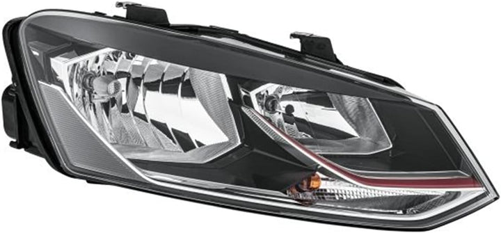 HELLA 1EB 012 034-061 FF/Halogen-Hauptscheinwerfer - rechts - für u.a. VW Polo (6R1, 6C1) - GTI Rech