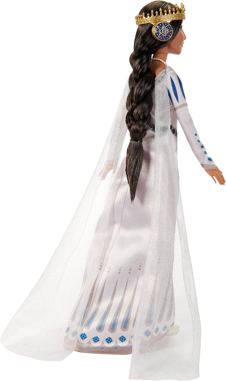 Mattel Disneys Wish, König Magnifico und Königin Amaya von Rosas, 2er-Pack, posierbare Modepuppen mi