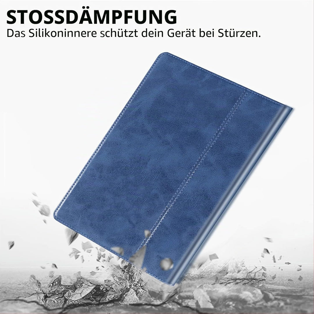 Gexmil Leder Hülle für iPad Pro 11 Zoll 4./3./2./1. Generation 2022/2021/2020/2018 Echt Leder Hülle